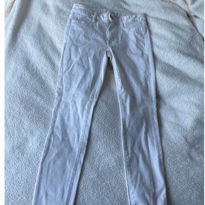 American Eagle Super Stretch White Jeans
